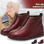 👢 50% OFF NOW! ❄️ Women's Winter Warm Zipper Ankle Boots – Water-Resistant, Cozy Lining & Non-Slip Sole for Cold Days 🧥📦