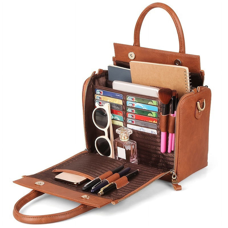 Vegan Leather Crossbody Bag for Women