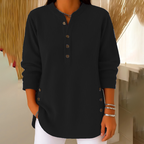 👚 60% OFF NOW! 🎉 Women‘s Corduroy Henley Top – Stylish, Soft & Versatile 🧥📦