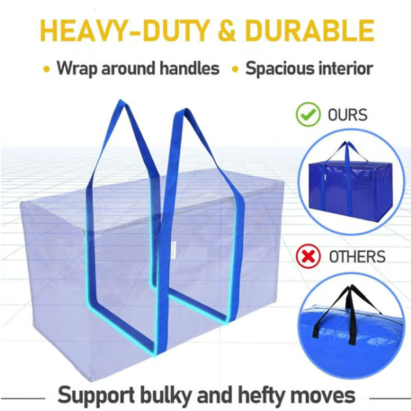 📢📢50%  OFF !! ⏰Extra Large Heavy Duty Foldable Moving Bags