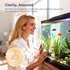 Submersible UV Sterilizer Lamp with Timer for Aquarium