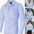 🎁2026 New Arrivals 50% OFF💥Solid-Color Long-Sleeve Shirt