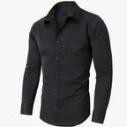 🎁2026 New Arrivals 50% OFF💥Solid-Color Long-Sleeve Shirt