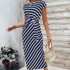🔥2026 New Arrival🥰Women's Elegant Tie Waist Dress