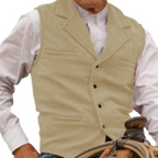 🔖 50% OFF! 🔥 Men's Slim Fit Casual Vest 👕💥