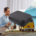 Black Multi-Functional Digital Device Organizer
