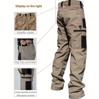 🔥 Pro-Favorite Men's Tactical Cargo Pants with Multiple Pockets – Polyester – Breathable 🎯