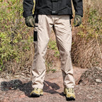 🔥🏆Pro-Favorite Men's Tactical Cargo Pants with Multiple Pockets – Polyester – Breathable 🎯