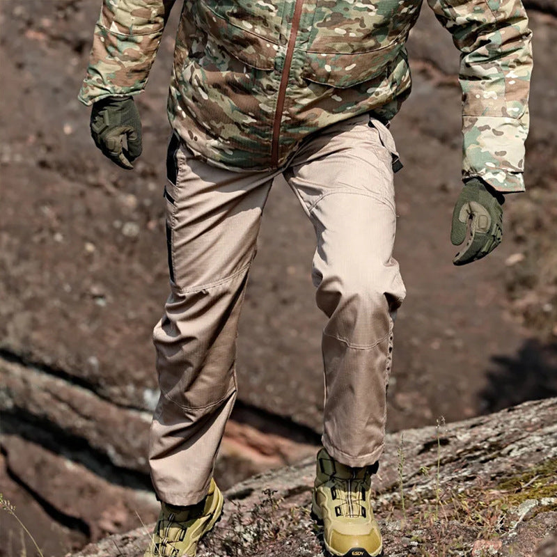 🔥🏆Pro-Favorite Men's Tactical Cargo Pants with Multiple Pockets – Polyester – Breathable 🎯