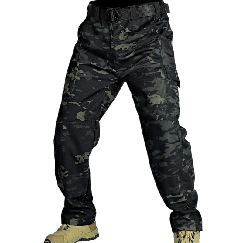 🔥🏆Pro-Favorite Men's Tactical Cargo Pants with Multiple Pockets – Polyester – Breathable 🎯