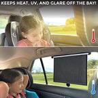 🌞 50% OFF NOW! 🚗 Retractable Window Roller Sunshade for Car & Room – UV Protection, Easy Installation & Adjustable Size 🏠