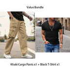 🔥Hot Sale Deals-Men's Multi-Pocket Straight-Leg Cargo Pants