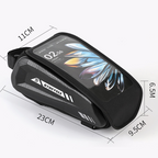 ⏳Time-Limited Special⏰Waterproof Bike Top Tube Bag – Hard-Shell Phone Holder for MTB & Road Bikes🚴📲