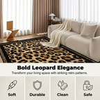Soft Short-Pile Sofa & Coffee Table Carpet