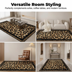 Soft Short-Pile Sofa & Coffee Table Carpet