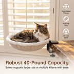 🔥Limited-time offer-Cordless Foldable Cat Window Perch