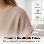 Women's Casual Short Sleeve T-Shirt Dress