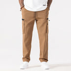 👖 LIMITED-TIME 49% OFF! 🪂 Men's Casual Cargo Pants with Multiple Pockets – Adjustable Waist, Durable Fabric 🏔️
