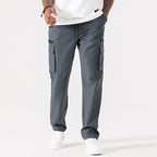 👖 LIMITED-TIME 49% OFF! 🪂 Men's Casual Cargo Pants with Multiple Pockets – Adjustable Waist, Durable Fabric 🏔️