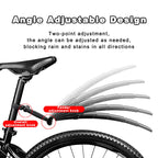 Retractable & Adjustable Bicycle Mudguard Set