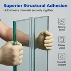 🔨 Multi-Purpose Heavy-Duty Structural Adhesive💪 Unrivaled Bonding Strength