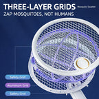 Foldable Electric Mosquito Swatter - Automatic Mosquito-Attracting