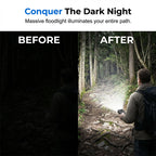Dual-Source EDC Flashlight with Magnetic Base