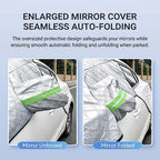 Thick Half Car Cover Sun Snow Protection