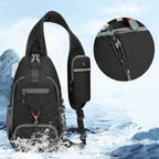 📢📢This Week's Special Price:$27.99!!🔥✨UnisexMen's Outdoor Sling Bag – Multi-Pocket, Water-Resistant & Breathable – Perfect for Travel & Daily Use