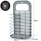 Foldable Wall-Mounted Laundry Basket