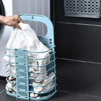 Foldable Wall-Mounted Laundry Basket