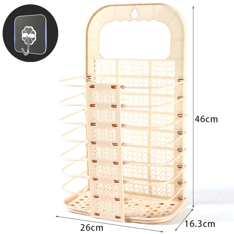 Foldable Wall-Mounted Laundry Basket