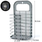 Foldable Wall-Mounted Laundry Basket