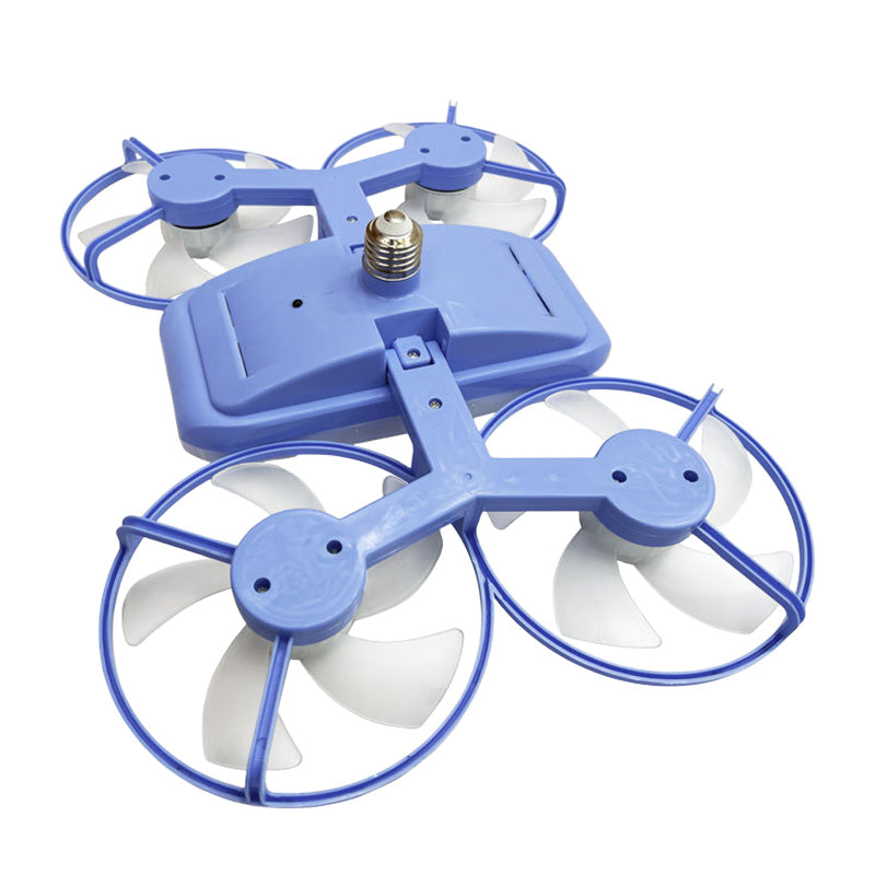 3-Speed E27 Drone Model Fan Light with Remote