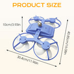 3-Speed E27 Drone Model Fan Light with Remote