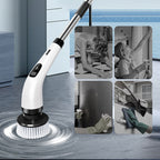 🧽 2026 Sale — Over 33,800 Sold! ⚡ 8-in-1 Electric Scrub Brush – Spin Away Stubborn Grime ✨