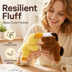 🧸 57% OFF NOW! 🧲 Lovely Plushie Fridge Magnet Doll – Premium Mink Velvet, Hidden Magnet, Perfect for Fridge, Laptop & Bags ✨