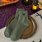 🎉 2026 Sale — Over 34,000 Sold! 🎃 Breathable Halloween Crew Socks – Pumpkin Detail & Unisex Fit 🧦