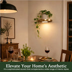 🎉 2026 Sale — Over 39,000 Sold!✨ Floating Shelf with Built-in LED Light 🪴