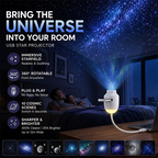USB Star Projector Night Light