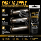 🎉✨Buy 3 Get 1 Free Limited Offer！🛠All-purpose repair！High Temperature Exhaust Repair Sealant