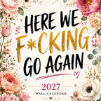 🔥2027 Funny Wall Calendar Stylish Decor Calendar For Ladies & Girls