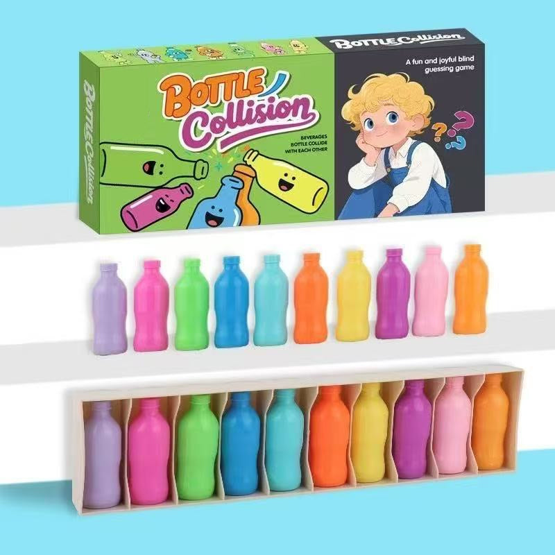 Rainbow Bottle Color Matching Game Toy Set