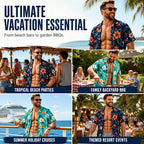 🤣🌴 The Shirt That Gets Everyone Laughing! Men's 3D Muscle Print Hawaiian Shirt | Fun Summer Party Outfit