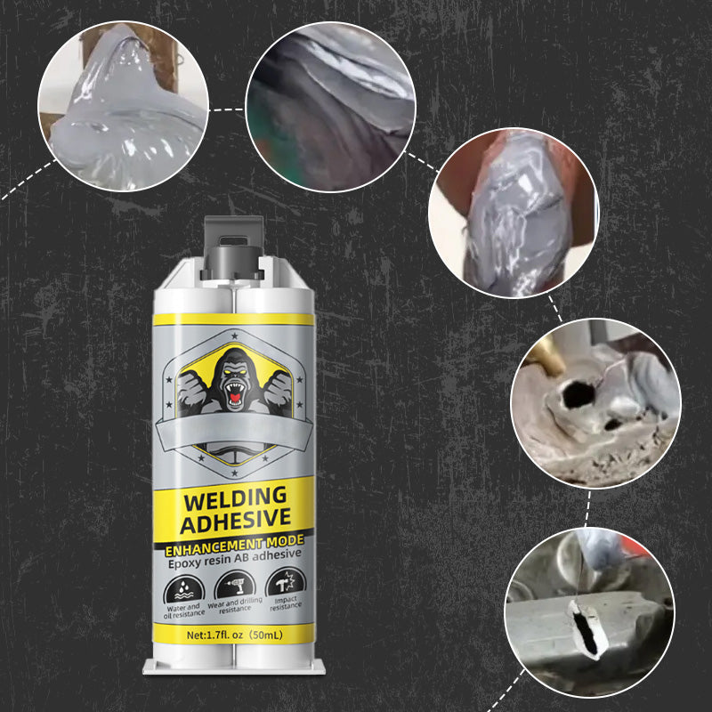 Durable Repair Welding Adhesive for Metal