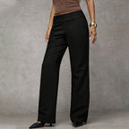 Women's Elegant Flared Suit Pants