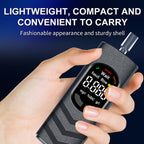 📢📢50% OFF !! ⏰🚔Rechargeable Alcohol Tester with LCD Screen and Voice Broadcast