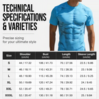 T-Shirt with a Muscular Guy and Six-Pack Print