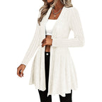 🌸🧥New Arrivals - Elegant Open Cardigan with Knit Texture – Soft Comfort & Versatile Style for Any Occasion