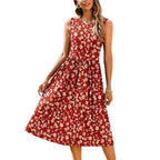 ✨New Arrivals & Special Offers-Women's Elegant Sleeveless Maxi Dress